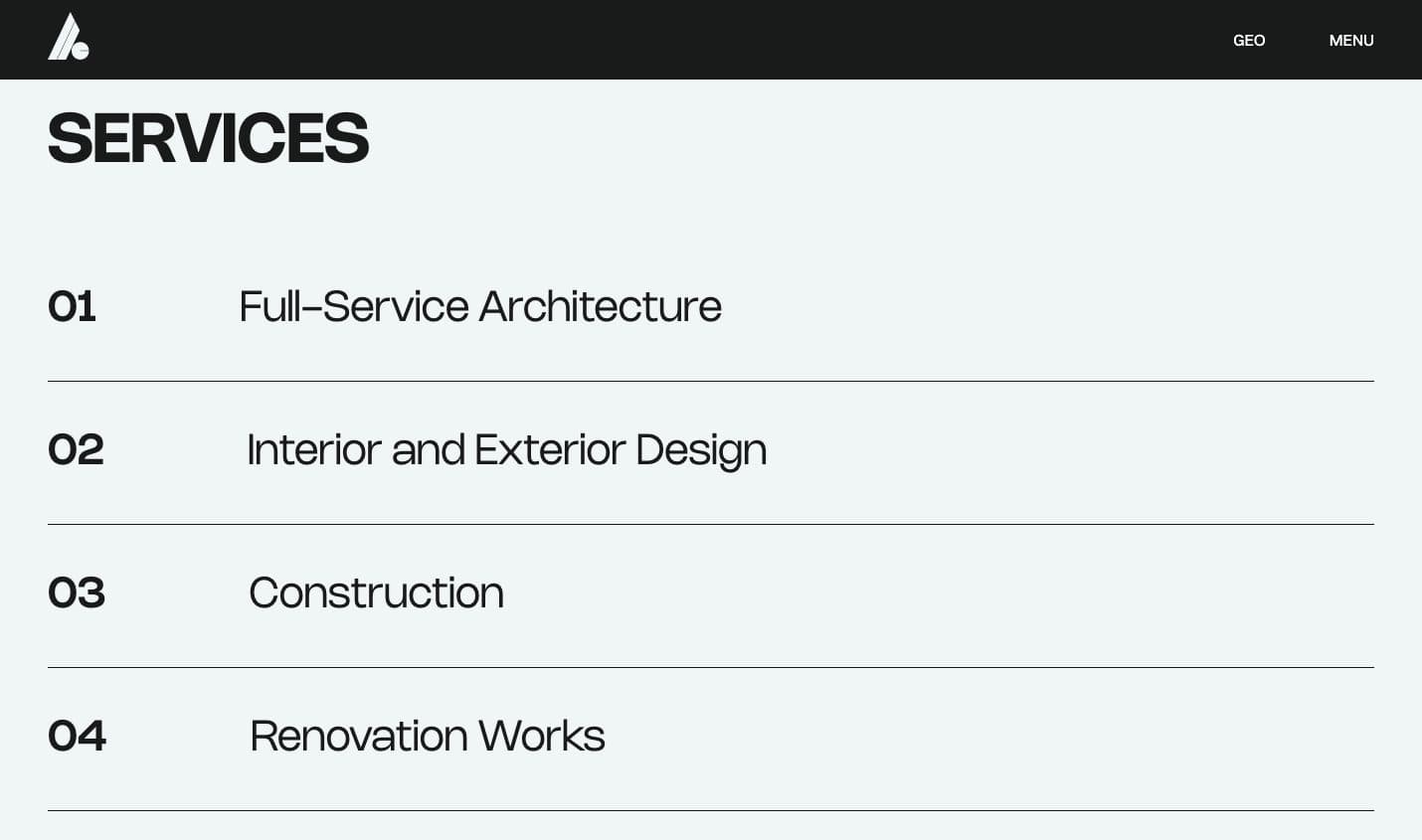 Architects & Company — screen 5
