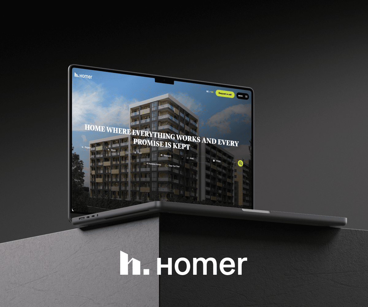 Homer residential development website