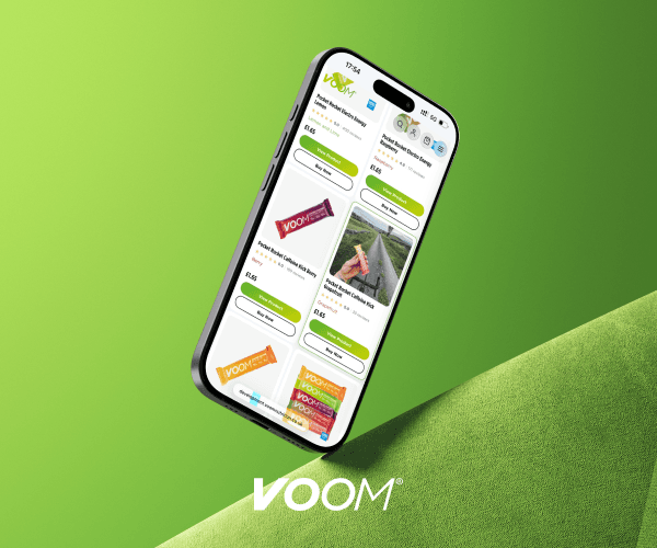 Voom storefront browsed on a phone